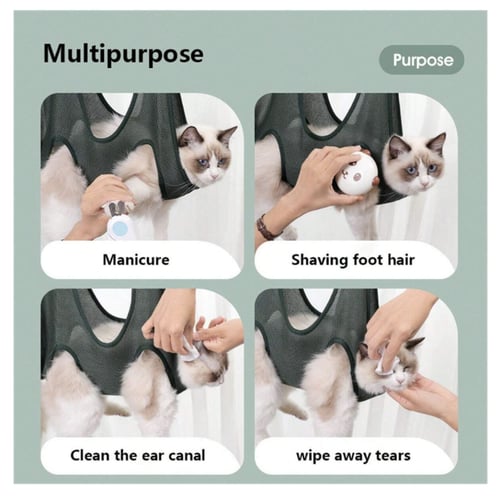 حقيبة لتعليق القطط والكلاب متعددة الاستخدامات بعدة...