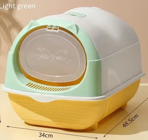 صندوق رمل مغلق مع سكوب وفلتر وغطاء 180 درجه