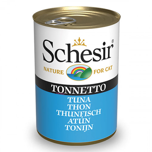 شيزر معلبات التونا في الجيلي للقطط Schesir 140g