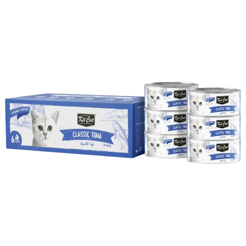 كت كات علب متعددة بالتونا والكلاسيك KitCat 50gx6
