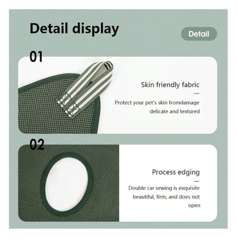 حقيبة لتعليق القطط والكلاب متعددة الاستخدامات بعدة...