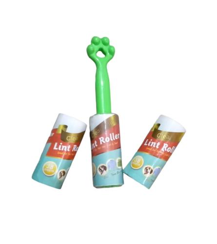 رول لازالة شعر القطط والكلاب مع 2 قطع اضافية