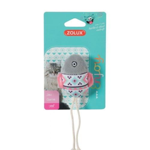 زولكس لعبة سمكة محشية بالكاتنيب Zolux