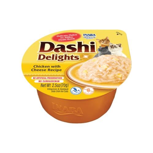 اينابا داشي ديلايت اكواب الدجاج مع الجبن Inaba 70g