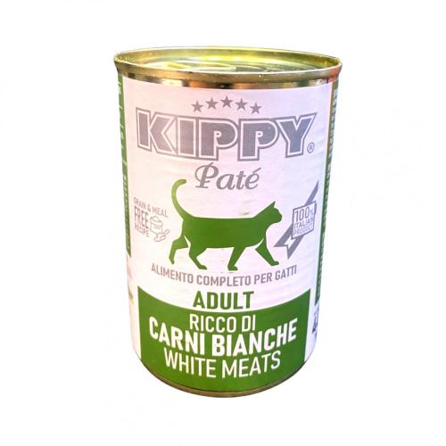 كيبي معلبات اللحم الابيض للقطط البالغة Kippy 400g