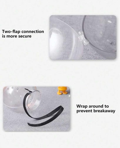 قناع مانع العض بفتحات للتنفس