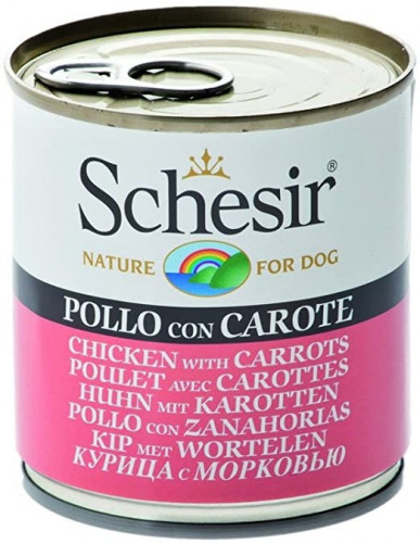 شيزر معلبات بالدجاج والجزر Schesir 285g