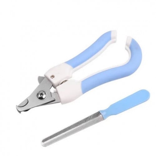مقص اظافر مع مبرد للقطط والكلاب بلون عشوائي