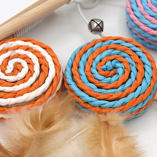 سناره لعب للقطط بشكل عشوائي