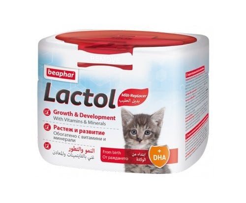 بيفار حليب للقطط الصغيرة ابتداء من الولادة بعدة اح...