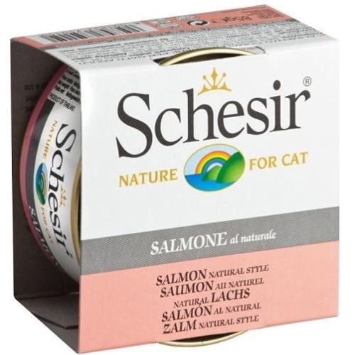 شيزر معلبات وجبة طبيعيه بالسالمون Schesir 85g