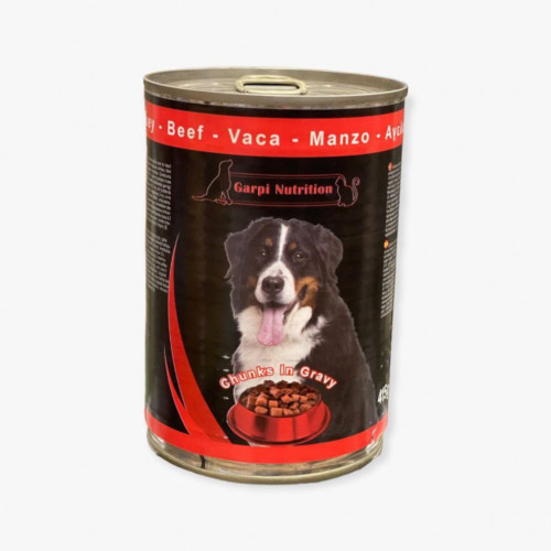 غاربي نيوترشن معلبات لحم البقر الطرية للكلاب البال...