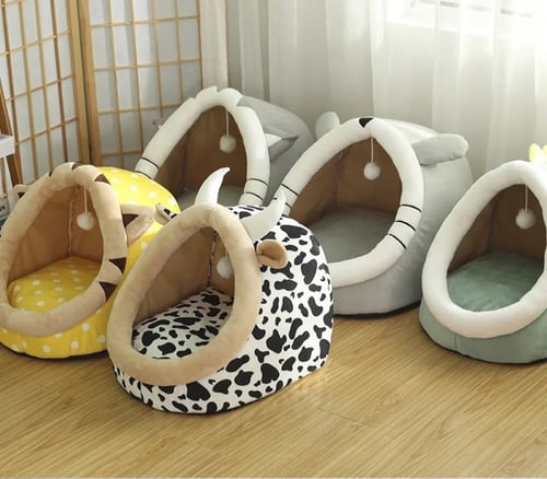 سرير للقطط والكلاب بعدة الوان واشكال 31x35x35cm