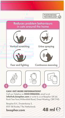 بيفار كات كومفورت ناشر كهربائي مهدئ للقطط Beaphar...