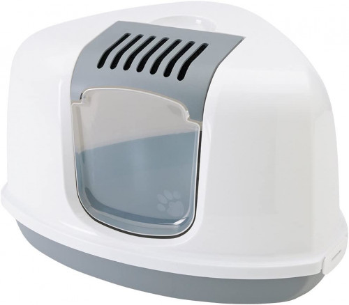 صندوق رمل زاوية مغلق رمادي Nestor Corner