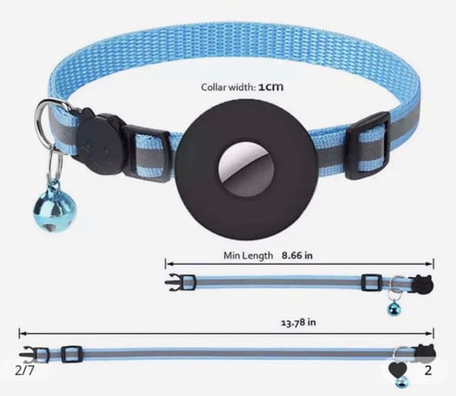 طوق للايرتاق مع جرس بعدة الوان