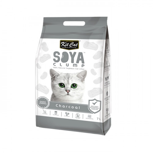 كت كات رمل الصويا فحم كربون Kit Cat 7L