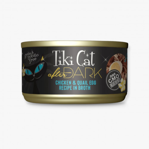 تيكي كات افتر دارك بالدجاج وبيض السمان Tiki Cat 80...
