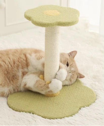 خداشة للقطط على شكل ورده