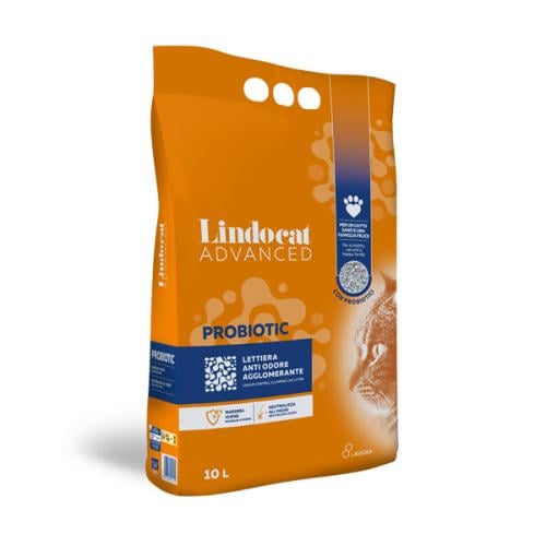 ليندو كات ادفانسد بروبيوتيك رمل بنتونيت ابيض بتكتل...