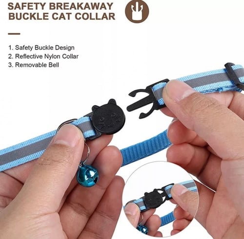 طوق للايرتاق مع جرس بعدة الوان