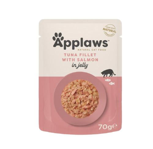 ابلاوز اظرف التونا مع السالمون في الجيلي Applaws 7...