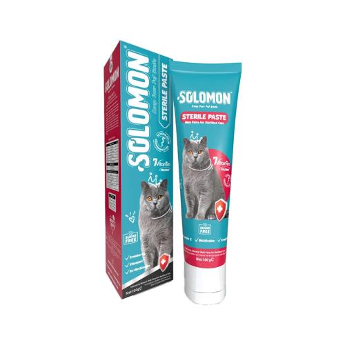 جل فيتامينات للقطط المعقمة Solomon sterile 100g