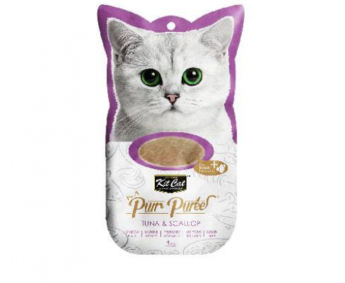 كت كات مكافأه بالتونا و سكالوب KitCat 4x15g