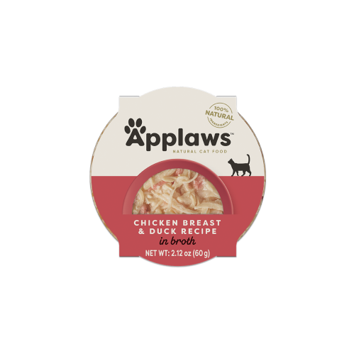 ابلاوز صحن طعام رطب بالدجاج والبط Applaws 60g
