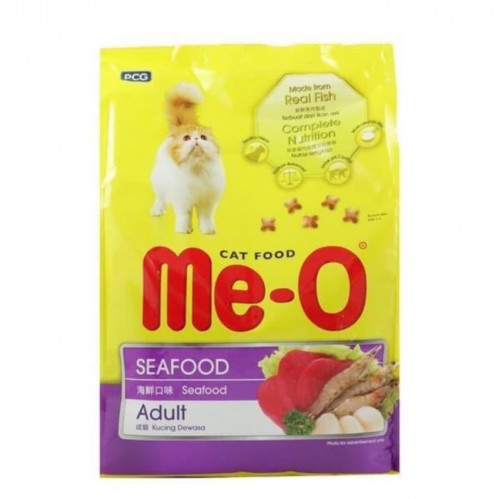 مي او طعام جاف للقطط بالمأكولات البحرية Me-o 1.2kg