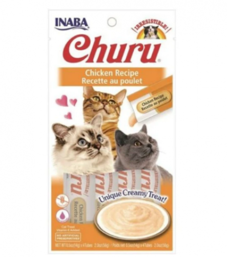 اينابا تشورو هريسة الدجاج INABA Churu 4x14g