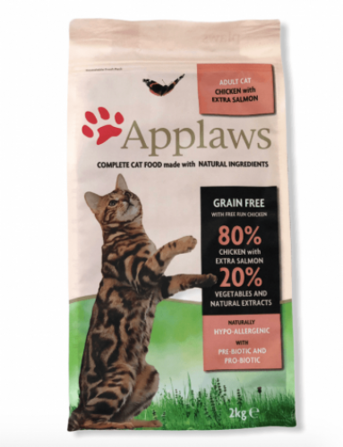 ابلاوز طعام جاف للقطط البالغة بالدجاج والسالمون Ap...