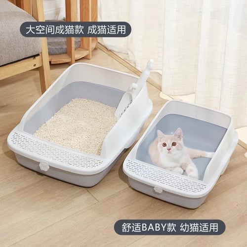 ليتر بوكس مفتوح باحجام والوان متعددة + مجرفة