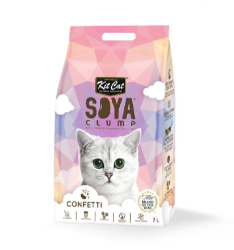 كت كات رمل الصويا متعدد الروائح Kit Cat Soyaclump...