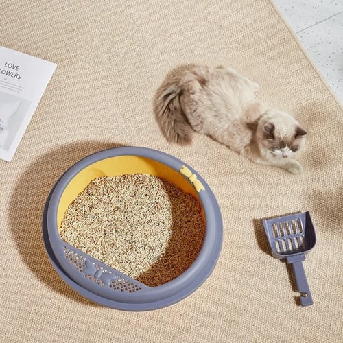 صندوق رمل دائري مع سكوب بعدة الوان