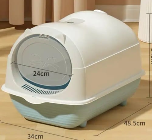 صندوق رمل مغلق مع سكوب وفلتر وغطاء 180 درجه