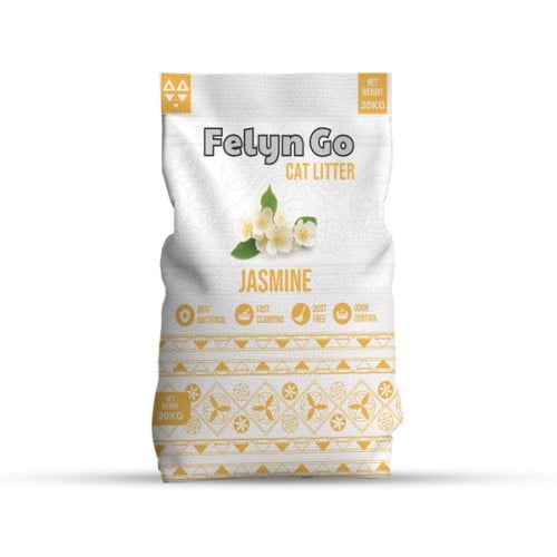 فيلاين قول رمل بنتونيت عالي التكتل برائحة الياسمين...