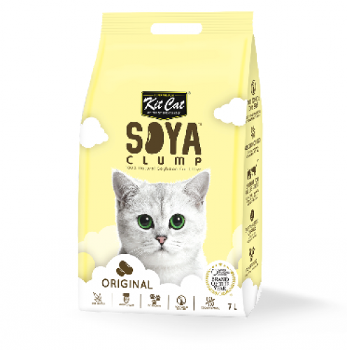 كت كات رمل الصويا الاصلي Kit Cat soyaclump 7L