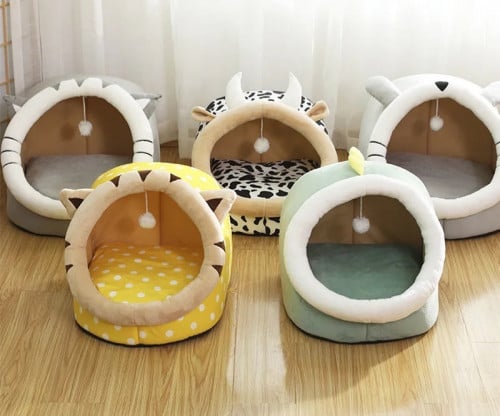 سرير للقطط والكلاب بعدة الوان واشكال 31x35x35cm