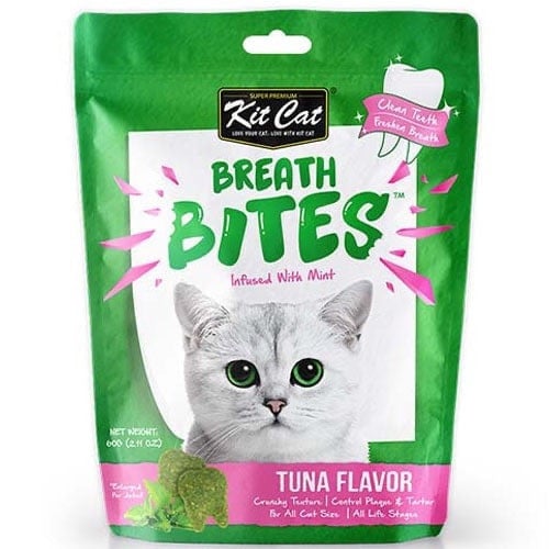 كت كات مكافاة بريث بايتس للقطط للعناية بالاسنان با...