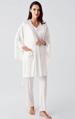 طقم ثلاث قطع قطن تركي