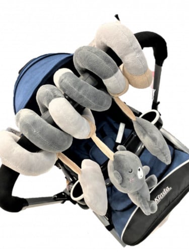 لعبة لولبية للعربة أو لمهد الأطفال