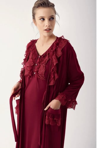 طقم أستقبال قطعتين قطن تركي