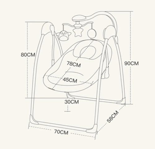 3-1 كهرب وأرجوحة وكرسي طعام