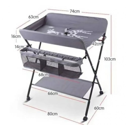 طاولة تغيير للأطفال مع ادراج تخزين من بيلكو -belec...