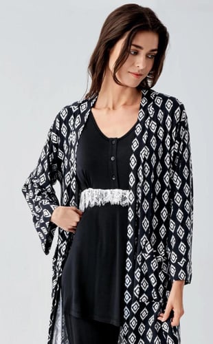 طقم ثلاث قطع قطن تركي