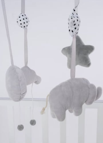 بيبي موبايل خشخيشة موسيقية متحركة دوارة جذابة، للم...