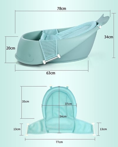 مروش الحوت للأطفال لون الوردي