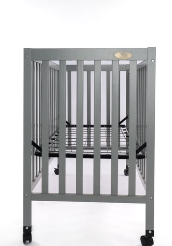 سرير حضانة Elphybaby للأطفال لون رمادي