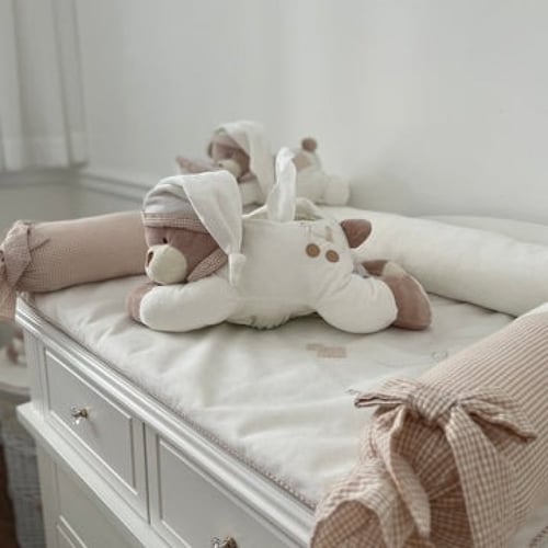 حامل مناديل دب - بيج